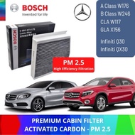 BOSCH Aircon/Cabin Filter Mercedes A180 A200 A250 B180 B200 GLA CLA AMG45 Infiniti Q30 & QX30 W176 X