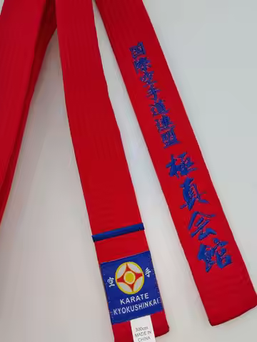 IKF Karate Red Belts International Karate Federation Kyokushi Sports 2.2m-2.8m Wide 4cm Students tak