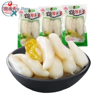 Radish Head Pickled Pepper and Mountain Pepper 500g Sour, Spicy, Crispy, and appetizing Radish Strip