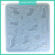 POOP Chocolate Fondant Molds Candy Making Molds Cats Shape Baking Moulds Silicone Texture Baking Sup