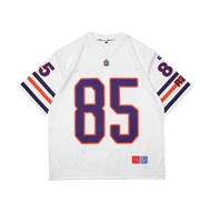 RZQ 85 kỹ thuật số Jersey bóng bầu dục Jersey Street Clothing Cộng với kích thước Mỹ Nam&Nữ Universa