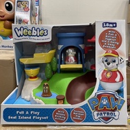 【Ready Stock】paw patrol toys tower helicopter ultimate rescue remote control robocar poli dog toys r