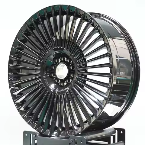 Wholesale Custom Design Forged Aluminum Wheels Glossy Black Alloy Car Rims For Benz W223 Benz G Wago