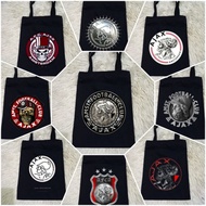 Tote bag / Tote bag ball ajax/ School bag casual bag/ laptop bag/ shopping bag baby canvas tote bag