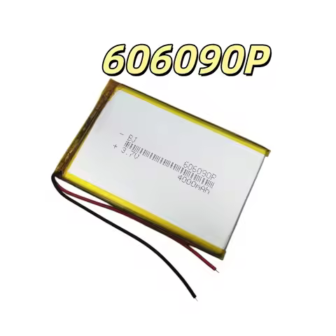 606090 polymer lithium battery 3.7v battery power bank built-in lithium battery large capacity 4000m