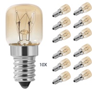 Jmax 10Pcs E14 High Temperature Bulb 300 Degrees 15W 25W Halogen Bubble Oven Bulb E14 250V 25W Lamp 