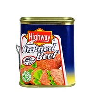 Highway Corned Beef 100% Corned Beef Halal 340g