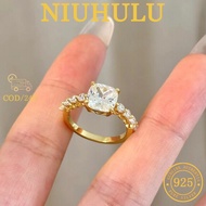 Vintage White Ring 18k Gold Simple Multipurpose Beautiful Fashion Ring