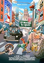 15 Animated Movies Spot Poster 41.9 x 59.4 cm A Movie Quiz for Kids and Cartoon Fans