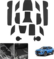 LUWU for Trax 2026 Accessories - for Chevy Trax 2024 2025 2026 [LS,1RS,LT,2RS,ACTIV] Door Slot Mats 
