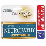 ▶$1 Shop Coupon◀  Frankincense &amp; Myrrh Neuropathy Rubbing Oil with Essential Oils for Pain Relief, 2