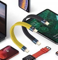 มัลติโปรโตคอลสายเคเบิล Usb-4 40Gbps PD240W การรับส่งข้อมูล8K การชาร์จหน้าจอมิเรอร์สำหรับสำนักงานและท