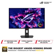 ROG Strix OLED XG27ACDMS gaming monitor ― 27-inch (26.5-inch viewable) 1440p QD-OLED panel, 280 Hz, 