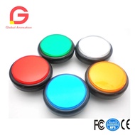 【Storewide Sale】 5 Colors 100mm Big Dome Convex Type Led Lit Illuminated Push Buttons For Arcade Machine Video Games Parts