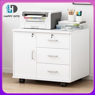 Bedside Cabinet with Wheels Printer Stand Office rack Storage Bedside table bedroom Nightstand
