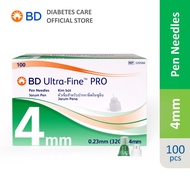 BD Ultra Fine PRO Pen Needle 4mm x 32G (Box of 100's)