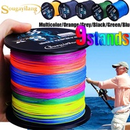 Sougayilang Braided เอ็นตกปลา9 Strands 300/500/1000M สายตกปลา สายเอ็นPE สายเอ็นตกปลาMulticolor Fishi