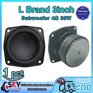 SKYSOUND NEW L Brand 3inch Subwoofer Speaker 4Ω 30W BASS Speaker Car Speaker Woofer Speaker