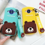 OPPO R15/R15 Dream Edition Cartoon Bear case cover+Lanyard