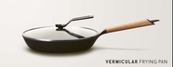 Vermicular Frying Pan, 10.2 inches (26 cm), Walnut  炒鑊 煎煮鑊