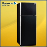 SHARP KULKAS BESAR 2 PINTU BIG 2 DOOR REFRIGERATOR SJIG571PGBK