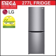 LG GB-B2731PZ 277L BOTTOM FREEZER 2-DOOR FRIDGE (2 TICKS)