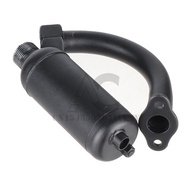 New muffler exhaust pipe for 49cc 60cc 66cc 80cc 100cc 2 stroke electric bike motorcycle exhaust pip