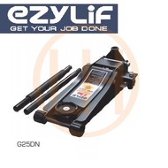 Ezylif G25DN Heavy Duty 3 Ton Double Pump Low Profile Floor Jack - 3 Month Warranty
