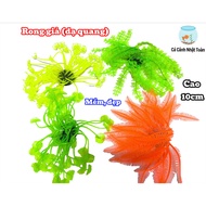 Luminous Sea Cucumber for Aquarium and Aquarium Decoration (10cm High) (Random Model)