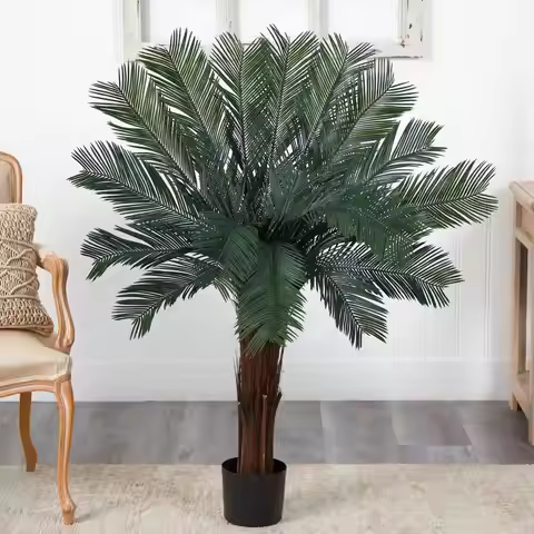 4’ Cycas Artificial Palm Tree UV (Indoor/Outdoor) Home Decor