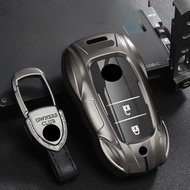 Metal Car Remote Key Cover Case Holder Shell Housing For Toyota Crown Corolla Camry CHR bZ4X Prado R
