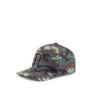 Puma Golf Camo Pattern P 110 Snapback Cap Men's Caps - Green