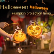 VINTA Halloween Pumpkin Lantern, With Handle Handmade Halloween Lantern DIY, Handmade Material Craft