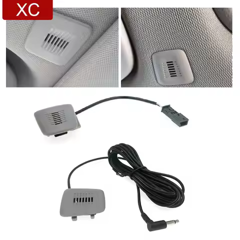 3.5mm Car Roof Dome Mic Microphone Handfree Molding Cover Replace For BMW 3 Seriest F10 F18 F35 X3 X