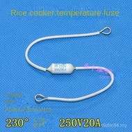 💝[Safe Reliable] Ceramic Thermostat Fuse RF250V20A230℃Degree Rice Cooker Pressure Cooker Ultra Tempe