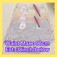 *Ready Stock* Code: F2 - Women Panties l underwear l seluar dalam l 喜线条内裤 (160/55-69kg, Max:98cm)