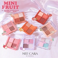 N319 Nee Cara Mini Fruit Four Shade Eyeshadow Palette 2g x 4