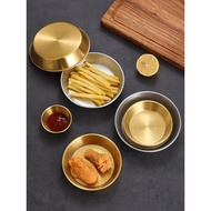 304 Korean style sauce plates, juice cups, flavor plates, small seasoning cups, yellow tomato sauce 