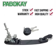 FOR VW POLO 2002-2004 FRONT DRIVE SIDE DOOR HANDLE WITH 2 KEYS 6N0837207C 6N0837207D