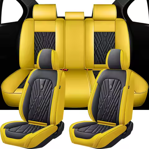 Leather Universal Car Seat Cover For Subaru Impreza Forester Legacy Outback XV Tribeca BMW E60 F30 I