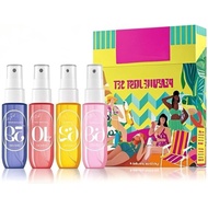 Set de 4 aerosoles corporales perfumados, 30 ml cada uno, fragancia para cuerpo y cabello