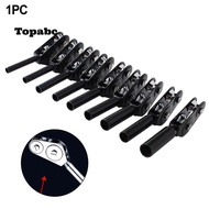 TOPABCS Fishing Rod Tip Guide, Repair Kit Roller Design Roller Fishing Rod Tip, Tip Replacement Pull