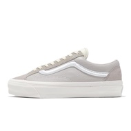 Vans Old Skool Ressiue 36 Casual Shoes Gray White Leather Electric Embroidered Men Women [ACS] VN000CR3CPN