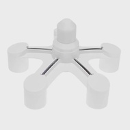 E27 to E27 LED Bulb Lamp Holder 2 in 1/3 in 1/4 in 1/5 in 1 E27 Base Socket Splitter LED Lamp Socket