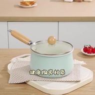 全城熱賣 - （14cm）秋波藍雙面陶瓷奶鍋 不挑爐灶雪平鍋【平行進口】