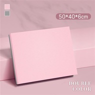【The one】加大加厚雙層高彈止滑TPE超慢跑墊60mm(粉灰)