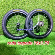 Wheelset torpedo bicycle wheel 16x1.75 Kenda, just install it on Kenda tires 16 x 1.75 Kenda