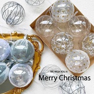 Christmas Decoration 8cm Christmas Ball Colorful Ball Champagne Ball Christmas Tree Decoration Acces