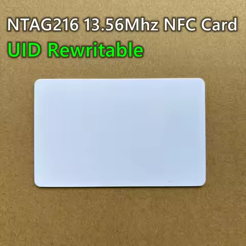 Ntag216 N216 UID Rewritable Changeble Writable NFC 13.56Mhz Card