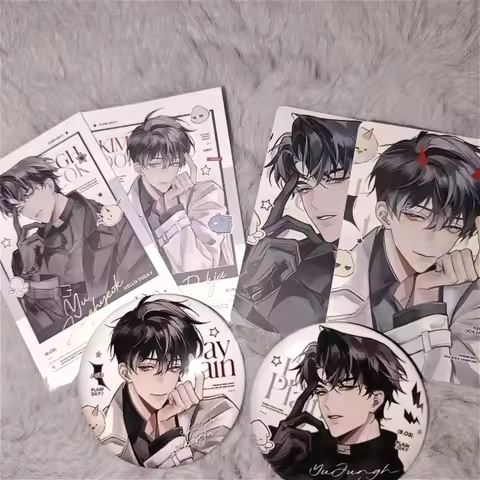 Omniscient Reader Anime Small Card Kim Dokja Photo Cards Brooch Badges Photomasks Student Id Card Bu